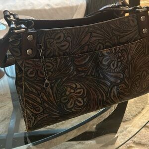 Patricia Nash Metallic Tobacco Fields